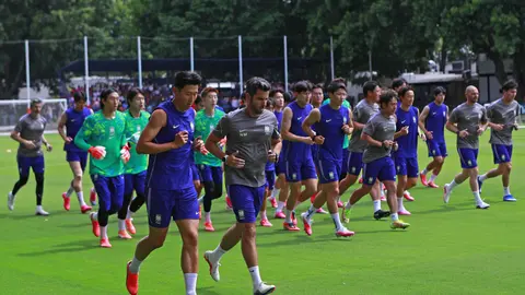 Entrenamiento Corea del Sur en Verde Valle | MEXSPORT