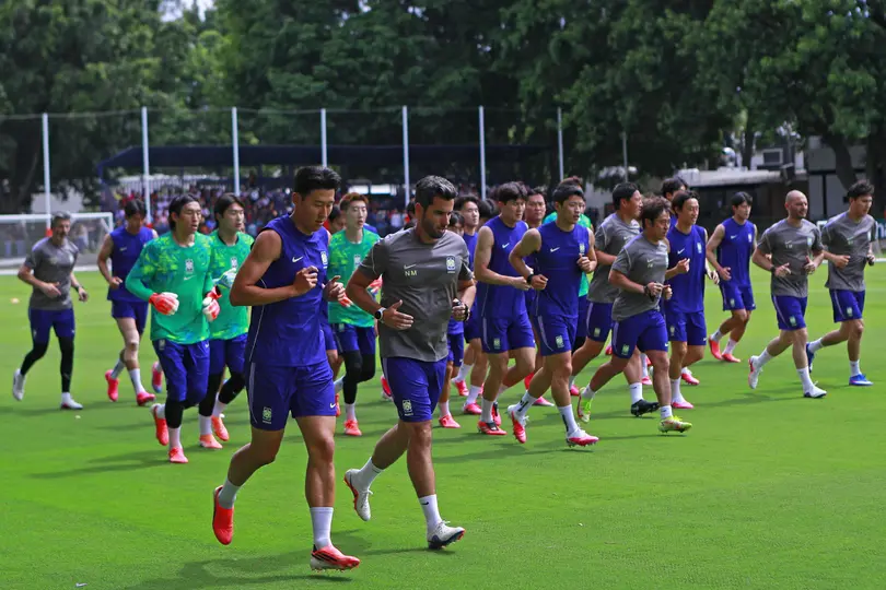 Entrenamiento Corea del Sur en Verde Valle | MEXSPORT