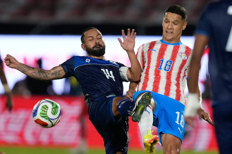 Acciones del Paraguay vs Nicaragua | AP