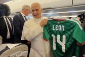 VIDEO: El Papa León XIV se pone la verde y esto dijo sobre el Mundial