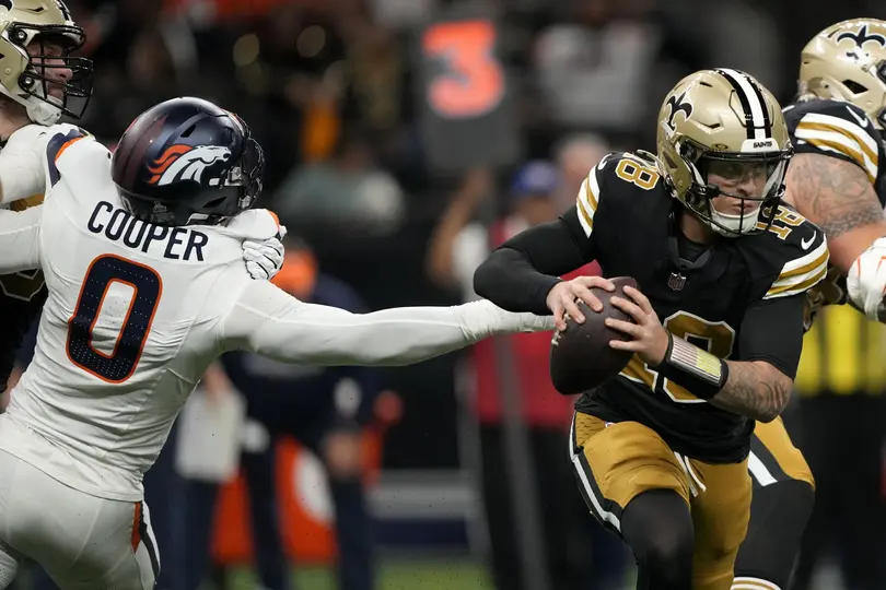 Jonathon Cooper, linebacker de Broncos | AP