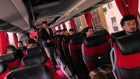 Viaje de la Selección de Irán con rumbo a México | AP