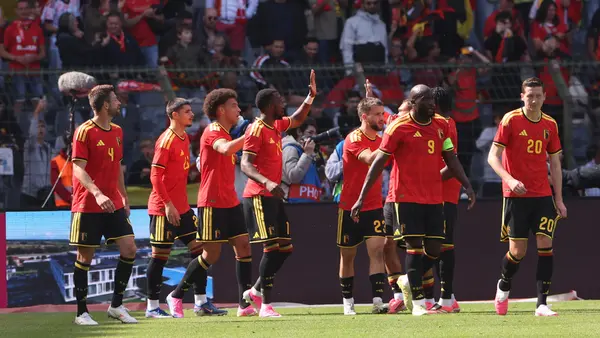 Bélgica aplasta a Túnez y llega con todo a la Copa del Mundo
