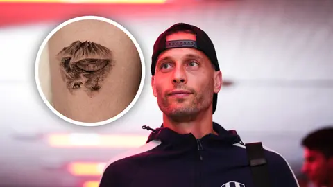 Sergio Canales inmortaliza su amor por Monterrey con tatuajes