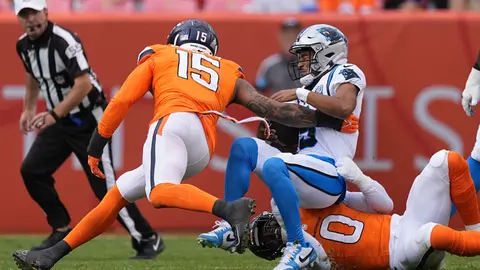 Jonathon Cooper, linebacker de Broncos | AP