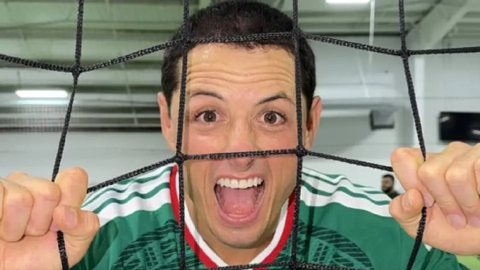 Chicharito Hernández con la playera de la Selección Mexicana | IG:@ch14_