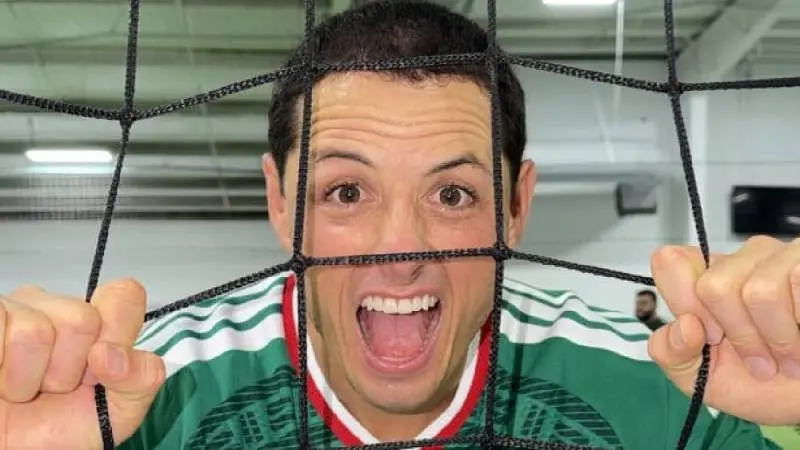 Chicharito Hernández con la playera de la Selección Mexicana | IG:@ch14_