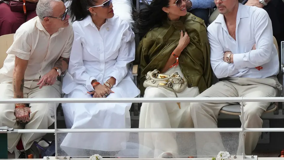 Brad Pritt en la Final de Roland Garros l AP