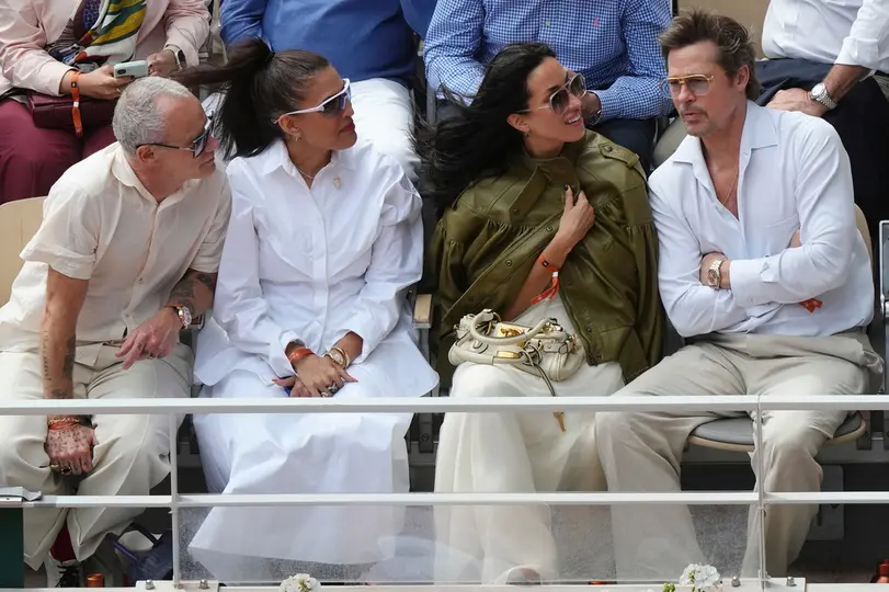 Brad Pritt en la Final de Roland Garros l AP