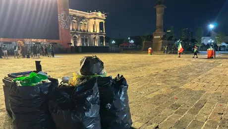 VIDEO: Mexicanos dejan una inesperada lección de civismo después de la fiesta mundialista