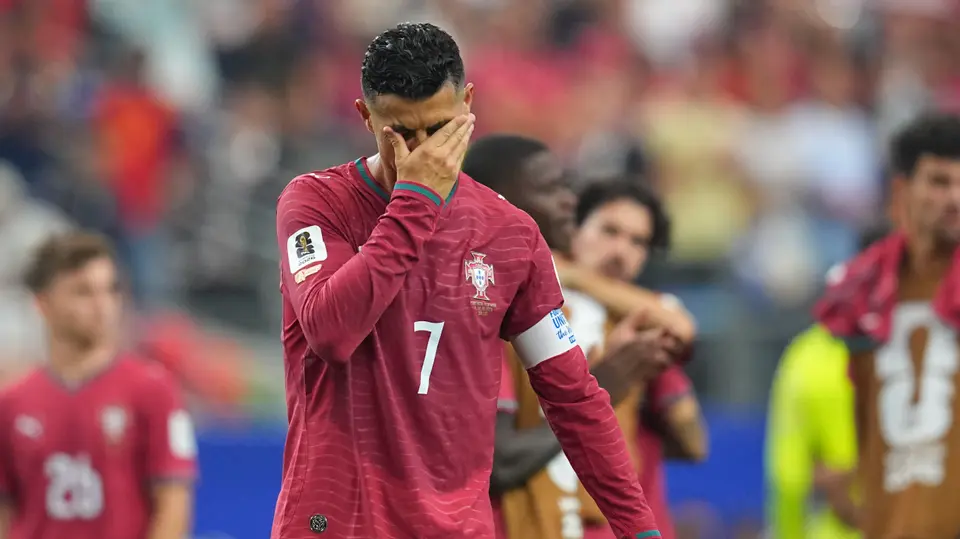 Cristiano Ronaldo en lamento durante el Mundial 2026 | AP