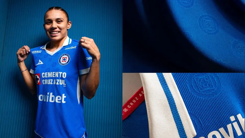 Así es el uniforme de local de Cruz Azul Femenil | X: @Pirma_Oficial