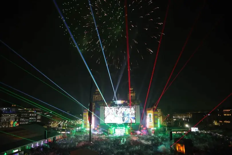 El quinto fallecimiento corresponde a un hombre de 38 años que acudió al FIFA Fan Fest del Zócalo y posteriormente murió en un hospital./ X: @GobCDMX