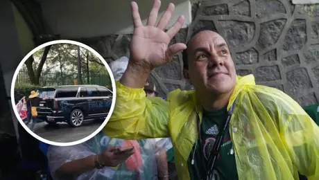 Vandalizan camioneta de Cuauhtémoc Blanco previo al México vs Inglaterra