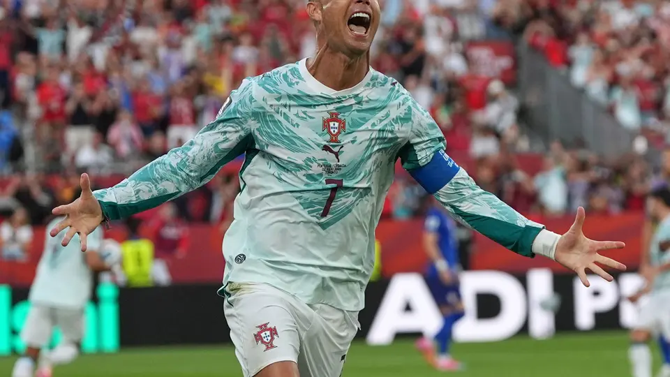 Cristiano Ronaldo, leyenda de Portugal | AP