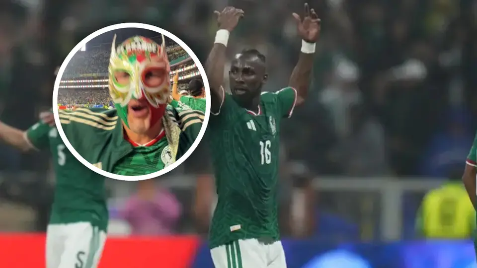 ¡Gracias, México! El Grande Americano y Andrea Bazarte celebraron con todo el gol de Julián Quiñones