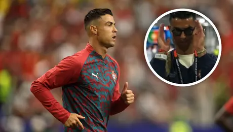 ¡Papá está en casa! Cristiano Ronaldo llegó a Dallas realizando un curioso gesto