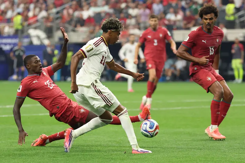Lamine Yamal contra Portugal | AP