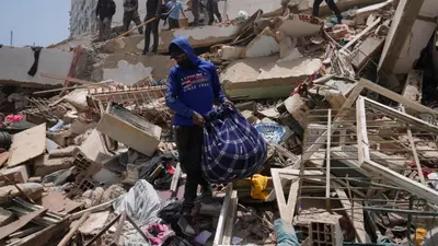 Sube a 3 mil 342 la cifra de muertos por el terremoto en Venezuela; continúa la búsqueda de víctimas
