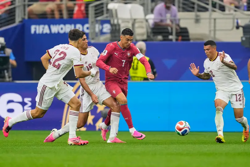 Cristiano Ronaldo ante España l AP