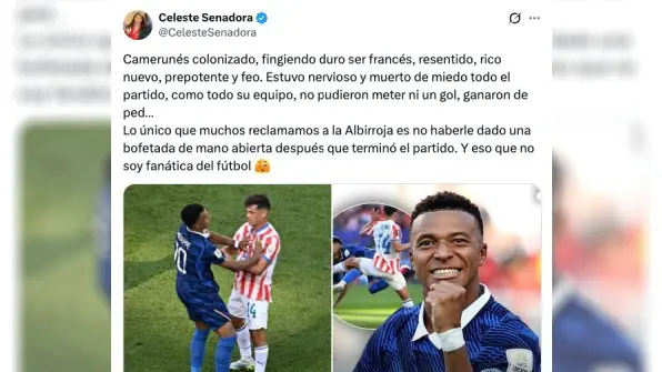 Así fue el comentario de la senadora paraguaya | CAPTURA DE PANTALLA