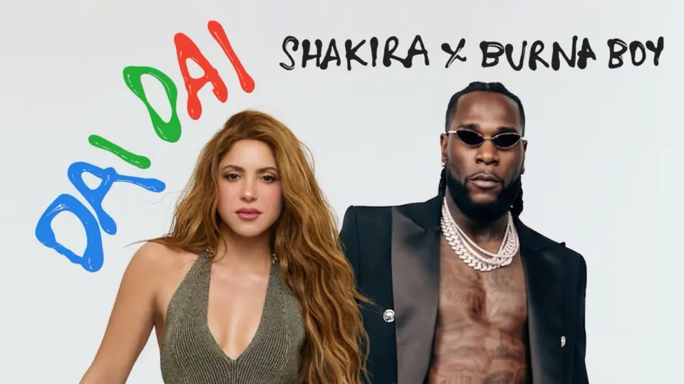 Shakira y Burna Boy mantienen el ritmo: "Dai Dai" lidera por segunda semana el ranking global de Billboard