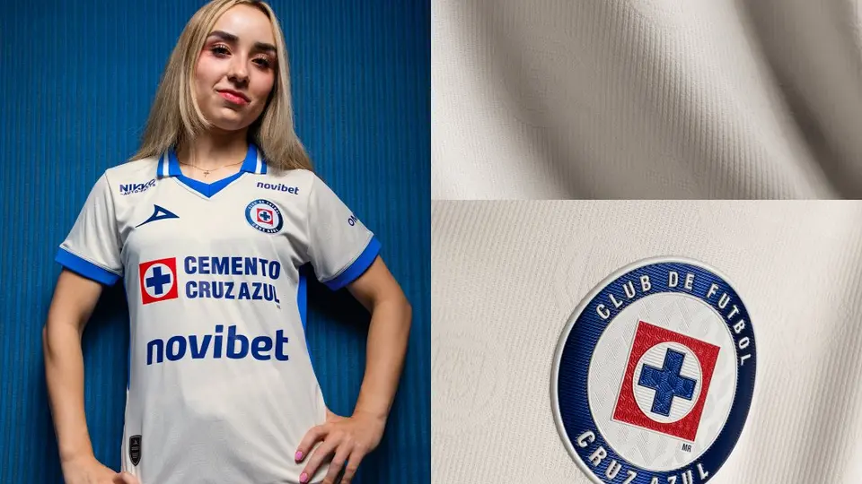 Así es el uniforme de visitante de Cruz Azul Femenil | X: @Pirma_Oficial