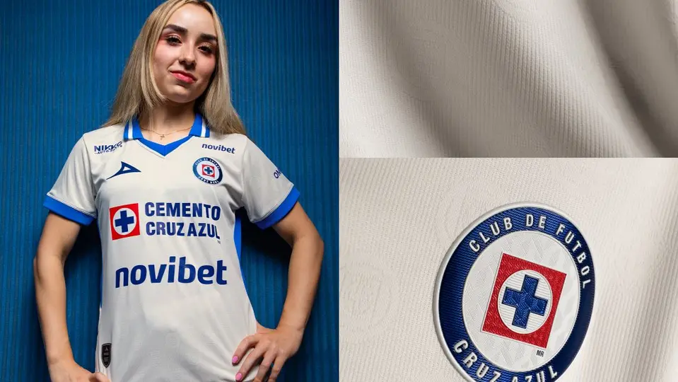Así es el uniforme de visitante de Cruz Azul Femenil | X: @Pirma_Oficial