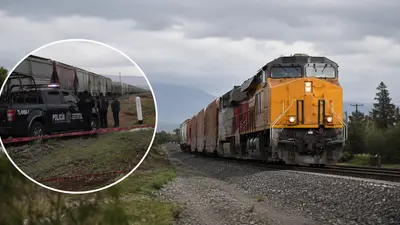 Tragedia sobre las vías: hombre muere tras ser arrollado por un tren en Tlaxcala