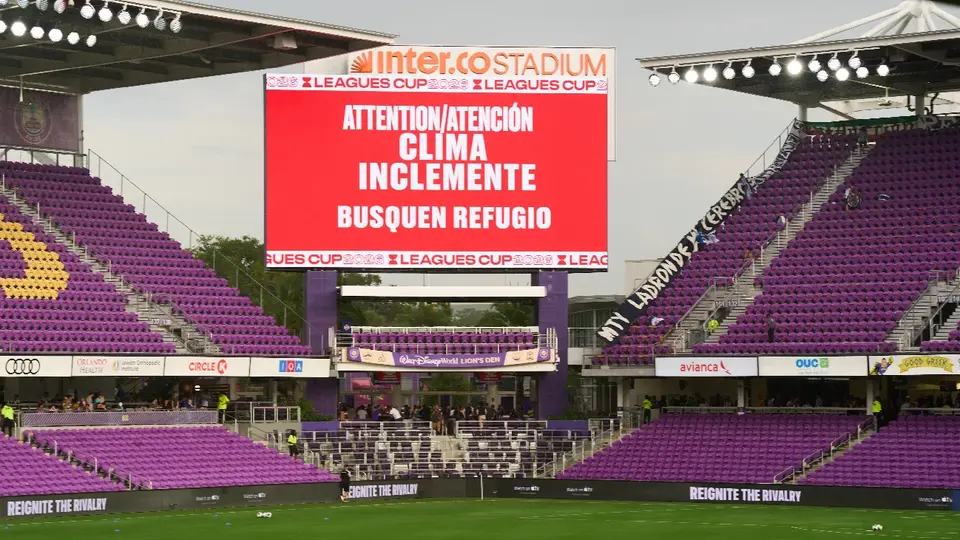 Suspendido: Monterrey vs Orlando City es pospuesto por tormenta eléctrica