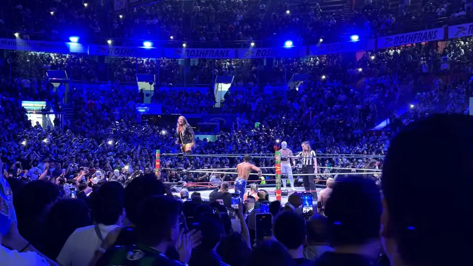 AEW en la Arena México | Emiliano Cárdenas