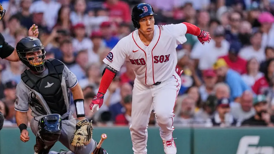 Masataka Yoshida con los Red Sox | AP