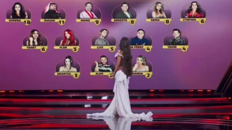 Así queda la placa de nominados.