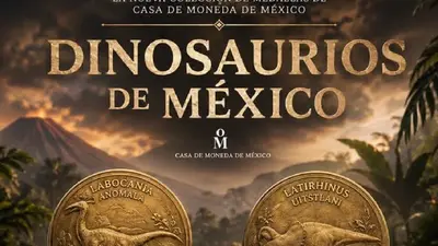 Casa de Moneda lanza medallas de dinosaurios mexicanos: cuánto cuestan y dónde conseguirlas