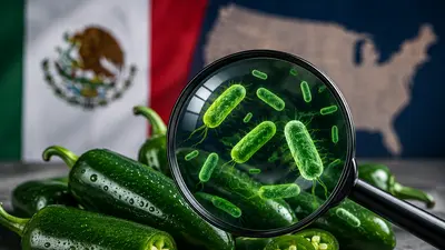 Jalapeños de México desatan brote de salmonela en EU; hay 345 enfermos y 36 hospitalizados