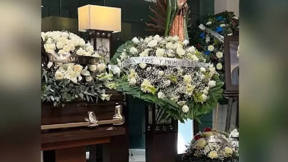 Las primeras imágenes del funeral de César Gastélum comenzaron a circular en redes sociales dos días después de su asesinato./ RS