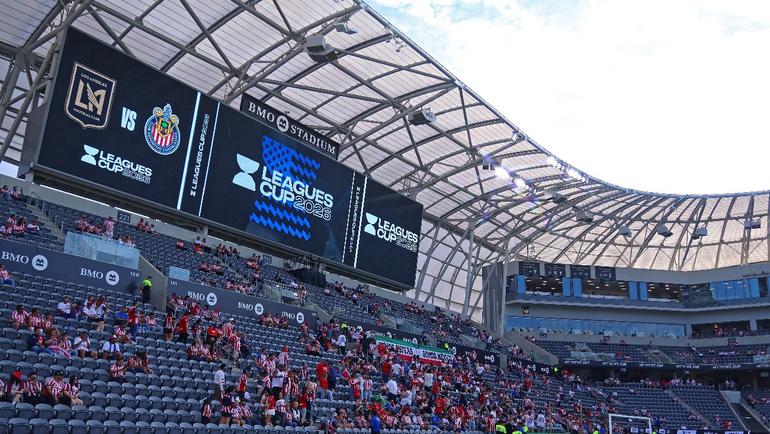 El BMO Stadium previo al partido entre LAFC y Chivas | IMAGO7