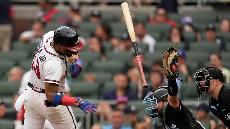Ronald Acuña Jr. con Atlanta Braves | AP
