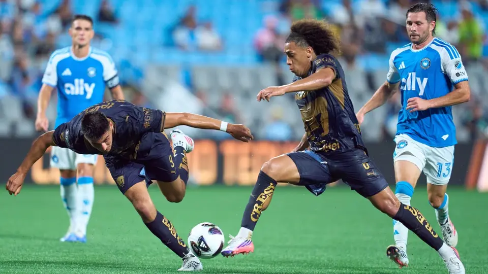 Jugadores en el partido de Pumas en la Leagues Cup | MEXSPORT