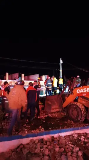 El material pirotécnico estaba almacenado en un cuarto ubicado junto al templo de la comunidad./@mreldiablo8