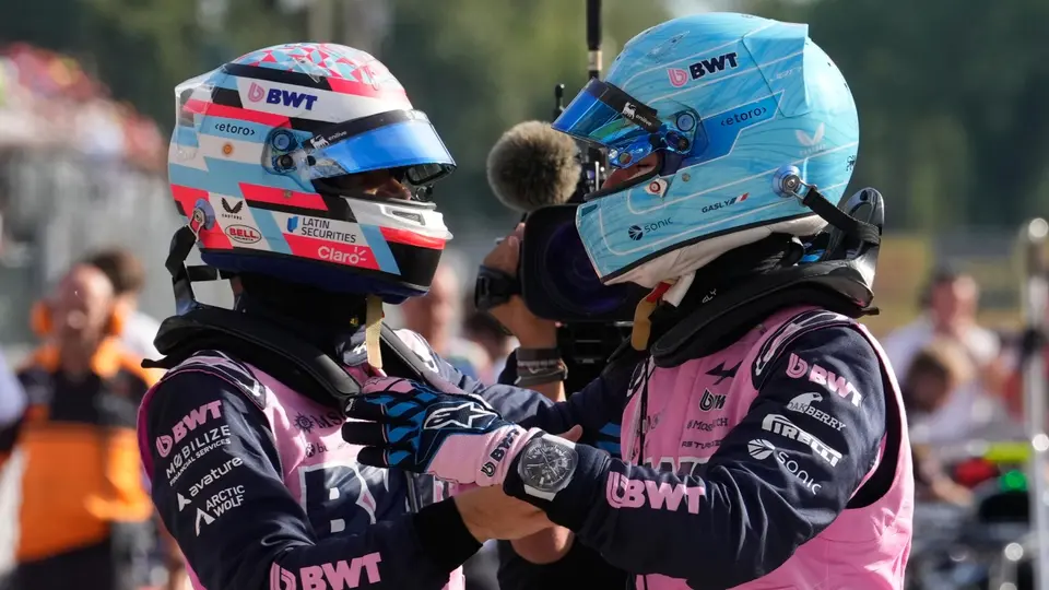 Gasly y Colapinto con Alpine en el Gran Premio de Italia 2026 | AP