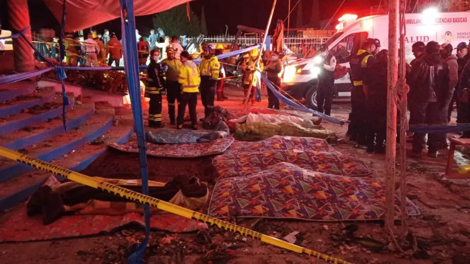 ¡TRAGEDIA EN TEMASCALCINGO! Explosión de pirotecnia deja 9 muertos y 24 lesionados