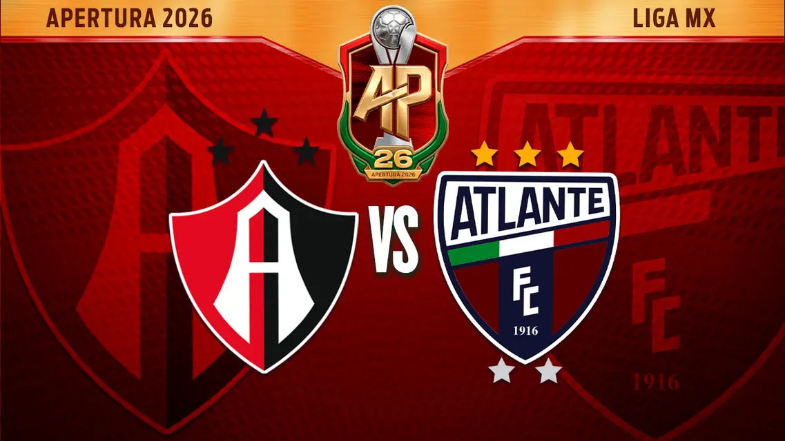 Atlas vs Atlante EN VIVO HOY Liga MX Apertura 2026 | Gol de 'vestidor' del Atlante 1 a 1