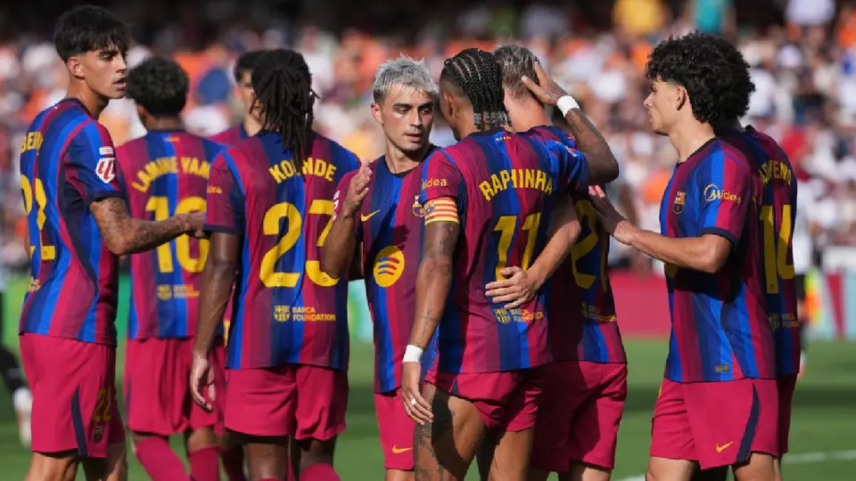 Equipo del Barcelona | AP