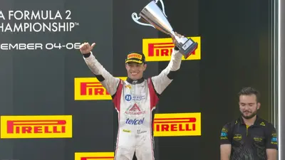 Noel León vuelve al podio en Monza y se consolida entre los mejores de la F2