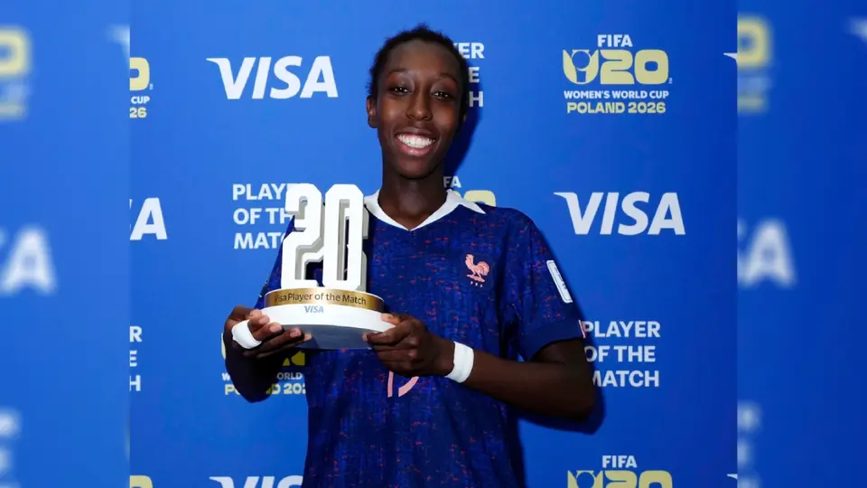 Naolia Traore elegida la mejor jugadora el partido entre Francia y Corea del Sur | X: @FIFAWWC