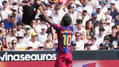 ¡Líder y manita! Barcelona golea al Valencia y se coloca en la parte alta de LaLiga
