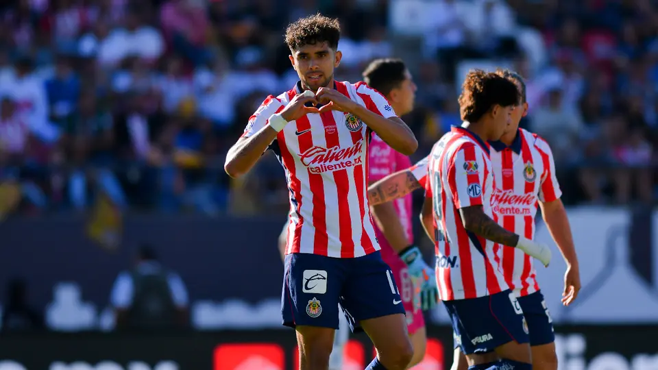 ¡Aplanadora de Occidente! Chivas derrota a Atlético San Luis con gran actuación de Marín