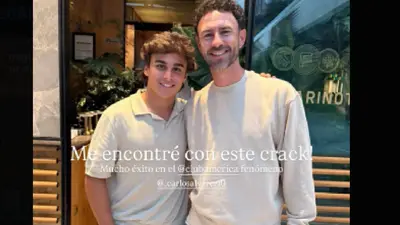 Miguel Layún le da la bienvenida a Carlos Álvarez