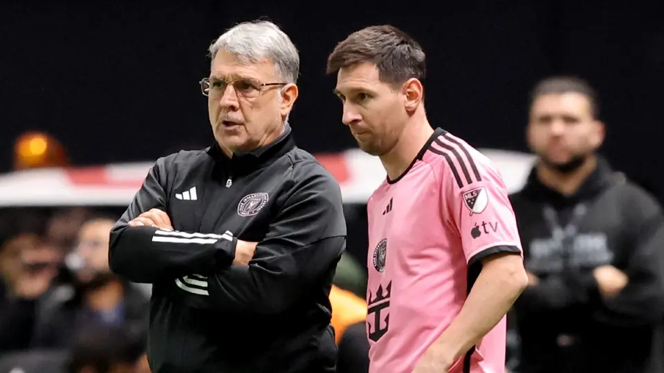 Gerardo Martino y Lionel Messi juntos en Inter Miami | AFP